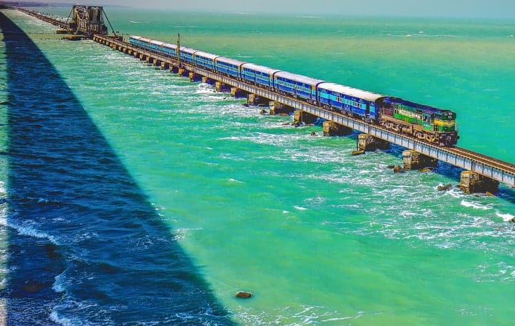 stunning railway bridges in india