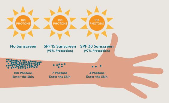 Effect of Sunscreen on Skin